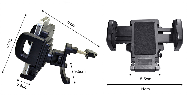 安道Anroad 车载出风口手机支架 汽车GPS导航