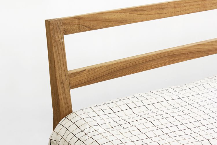 铮舍家居 老榆木床 现代中式简约时尚全实木床