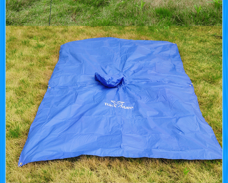 自游人TrackMan户外多功能雨衣 野餐垫帐篷垫