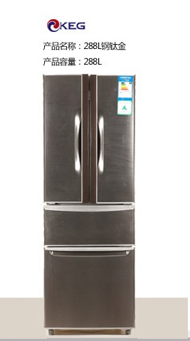 韩电(KEG)BCD-288BV4特价双门对开门节能冰