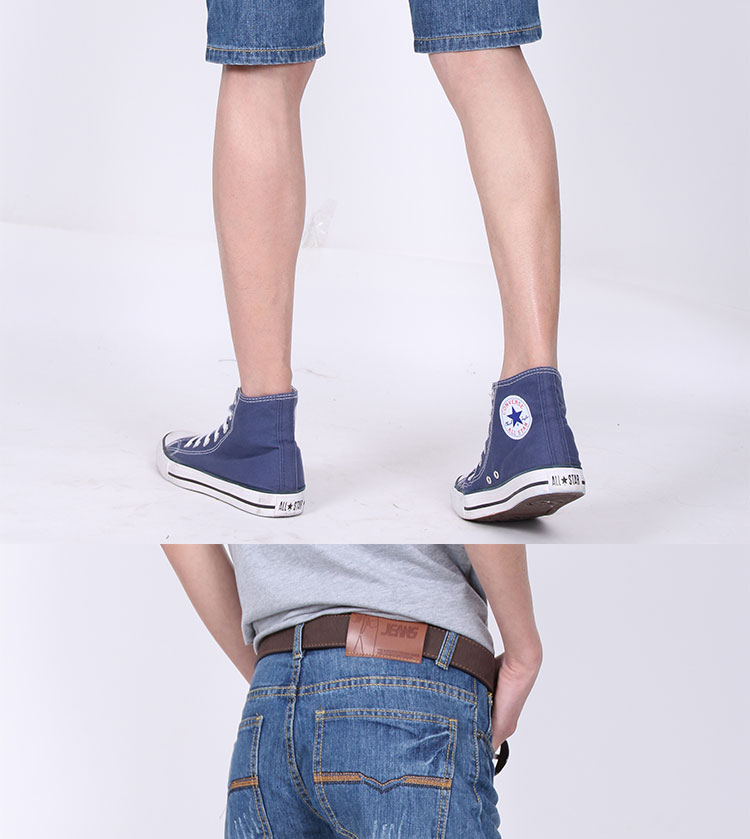 浪古 2014夏季男士牛仔短裤男五分裤休闲潮韩