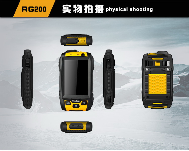 热销 朗界RG200 3G 军用三防手机 GSM\/WCD