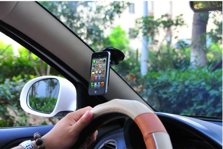 驰航 汽车用品 车用 车载 饰品 汽车吸盘式手机