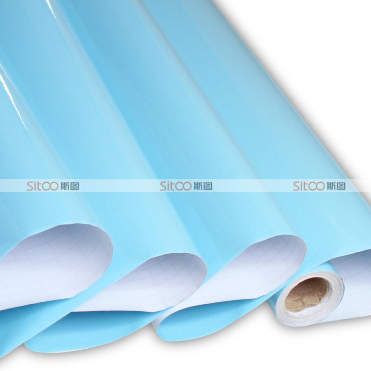 
                                        斯图（sitoo） 家具翻新贴纸 烤漆珠光 橱柜电器韩国贴纸  60cm宽*5m*2卷装 珠光白色                
