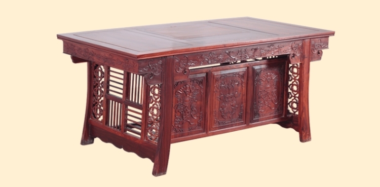 客厅茶桌办公功夫茶几红檀茶台红木家具实木古