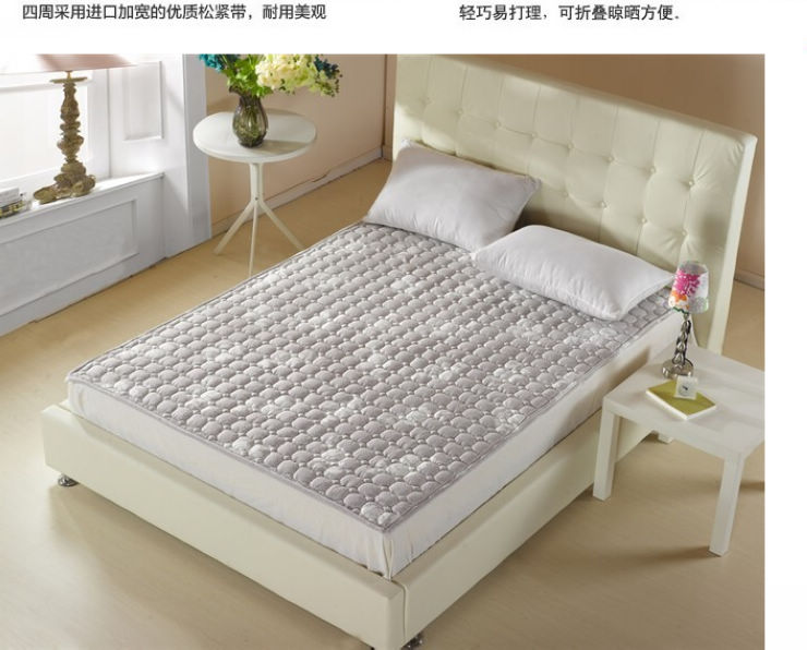 卡缦家纺 塌塌米软床垫子 单人双人 塌塌米薄型软床垫(花色随机) 180cm*200cm