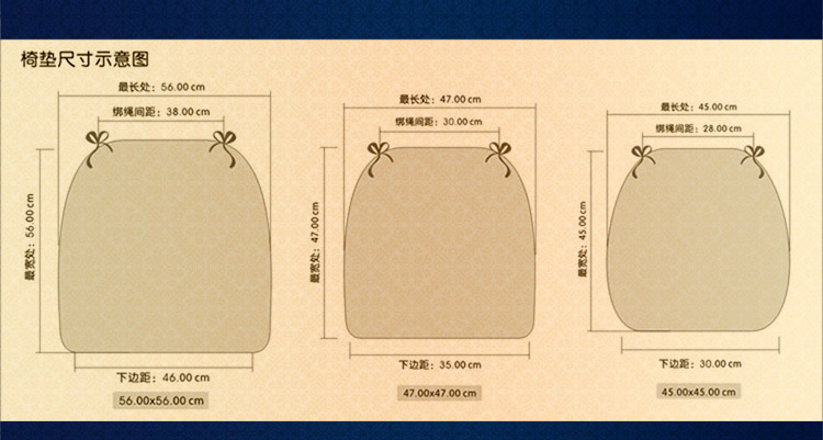 圣美绮欧式坐垫椅垫餐椅子垫布艺加厚坐垫椅子套 41B沉稳灰 56*56cm不含芯