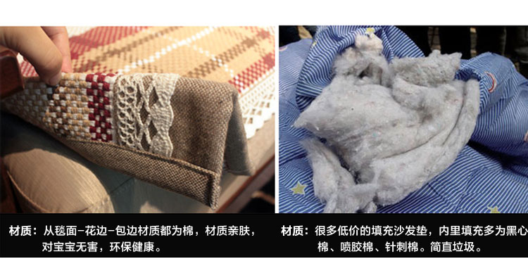 
                                                            棉质欧式布艺沙发垫坐垫奢华防滑加厚皮沙发罩美式沙发巾盖布沙发套全盖 红咖格包边 90*240cm                