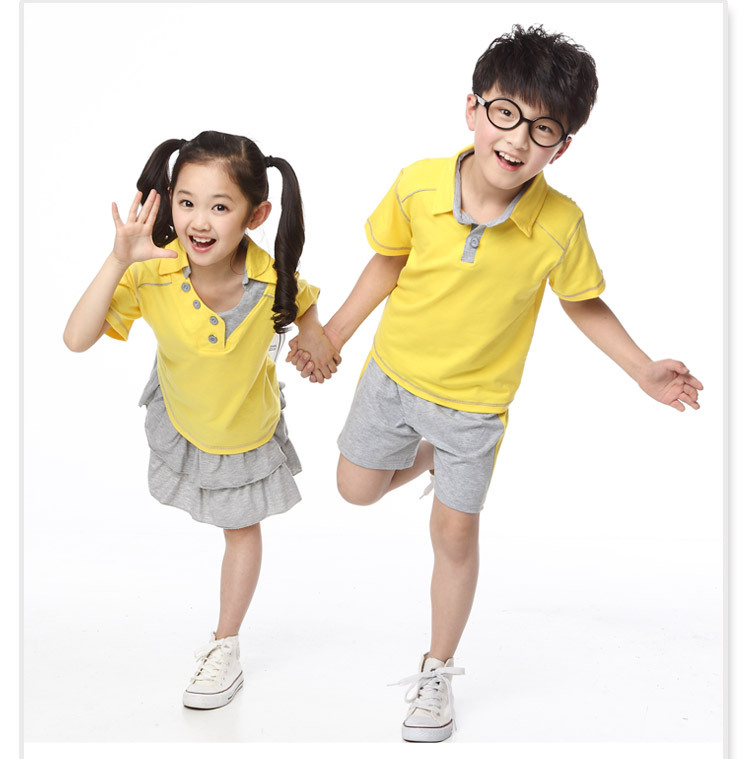 2014夏装新款<em>童装</em>男童女童套装 儿童校服 <em>男孩</em>
