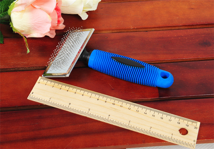 华元hoopet 宠物美容梳子 造型狗狗梳子贵宾犬