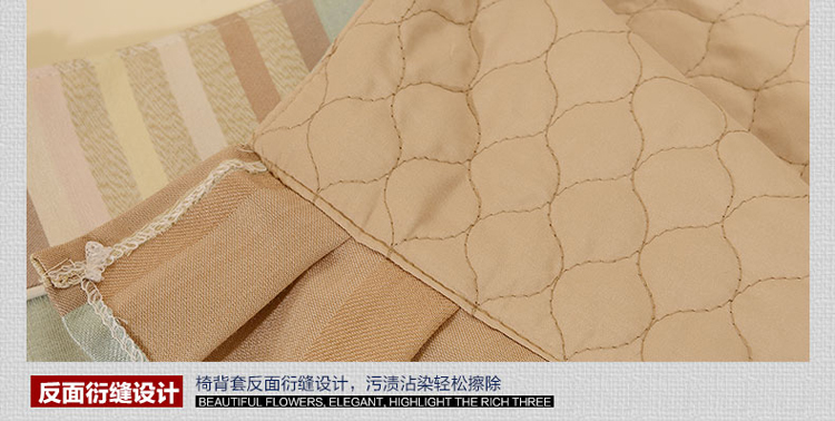 圣美绮 英伦椅垫坐垫餐椅垫子座椅餐桌登垫 温莎堡-深咖 47*47cm椅垫含芯