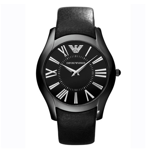 阿玛尼 AR2059 简约经典男士腕表 黑色