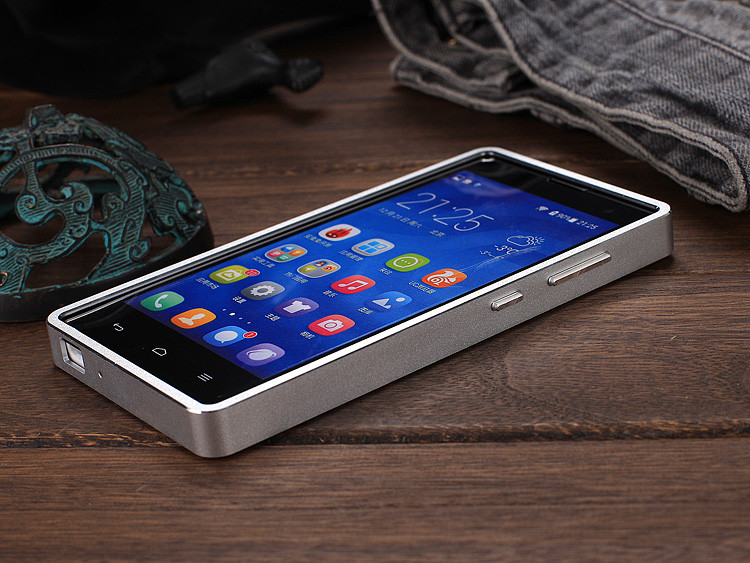 Luphie 华为荣耀3c手机壳 荣耀3C金属边框加金