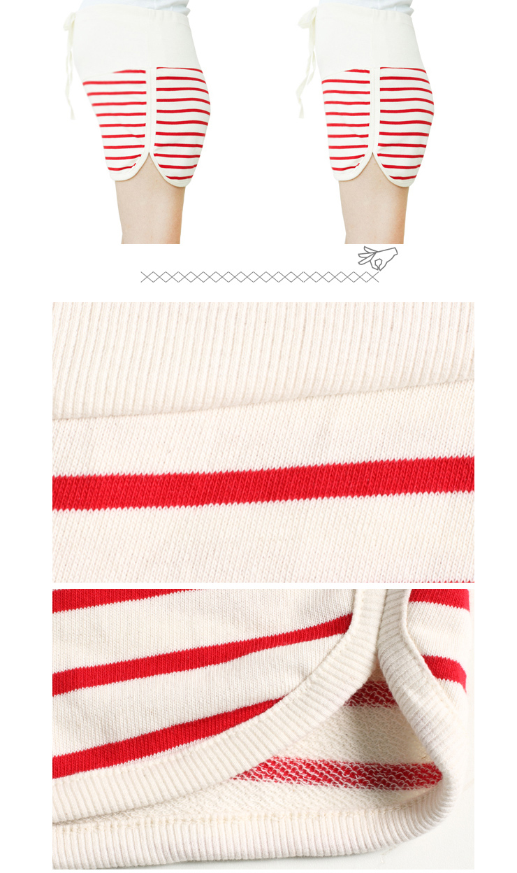 索雅索美韩国<em>孕妇</em>装 <em>孕妇短裤</em>夏季<em>货到付款</em> 红