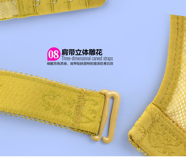 格捷 <em>货到付款</em> 时尚女士<em>文胸</em>套装 高贵刺绣深V