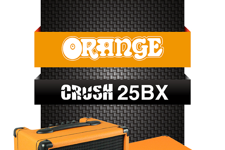 Orange 橘子 Crush PiX Bass CR25BX 贝斯音
