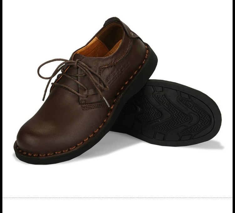 【双11抢先购】帝伯格男士休闲皮鞋真皮工装