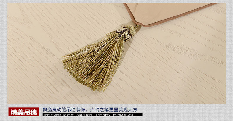 圣美绮 欧式桌旗 桌布 垫子餐旗茶几旗柜旗床旗 温莎堡-雅蓝 34*180
