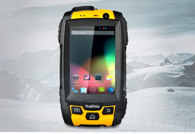 朗界 RG200 3G 军用三防智能手机 GSM\/WCD