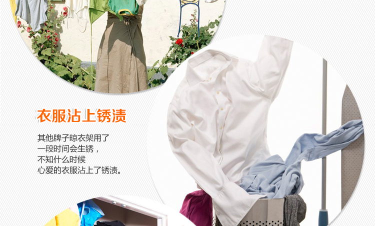劳伦斯-铝钛合金晾衣架落地双杆双层伸缩晒衣被创意移动可升降带滑轮 银色