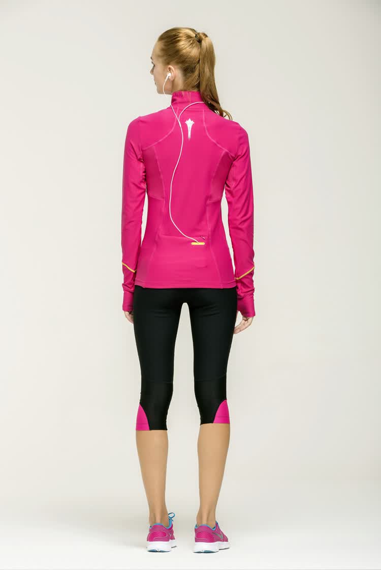 佐纳/zoano <em>运动外套</em>长袖女款<em>跑步</em>服运动服运