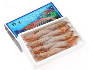 沱沱工社 东海野生竹节虾(8尾) 350g\/盒【仅限