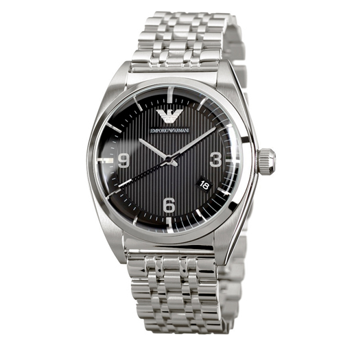 2012新款阿玛尼手表时尚钢链男士腕表AR036