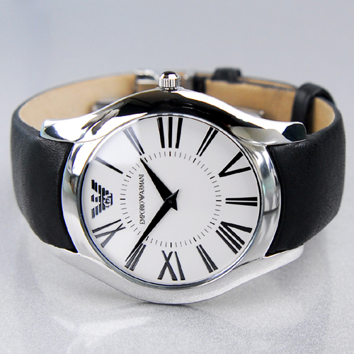 ARMANI\/阿玛尼 2012新款情侣超薄圆盘女士腕