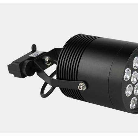 亮昀美LYM LED 12w轨道射灯导轨灯LED射灯 DGDJ005 白壳白光 白色外壳暗装