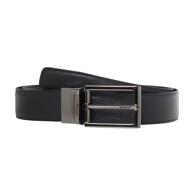 ermenegildo zegna 杰尼亚 男士两面针扣式皮带腰带 bsfn1b j1012b