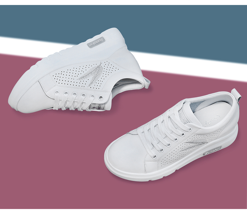 时尚女鞋 休闲鞋 club news 真皮休闲鞋女2020春季新款春鞋女鞋子单鞋