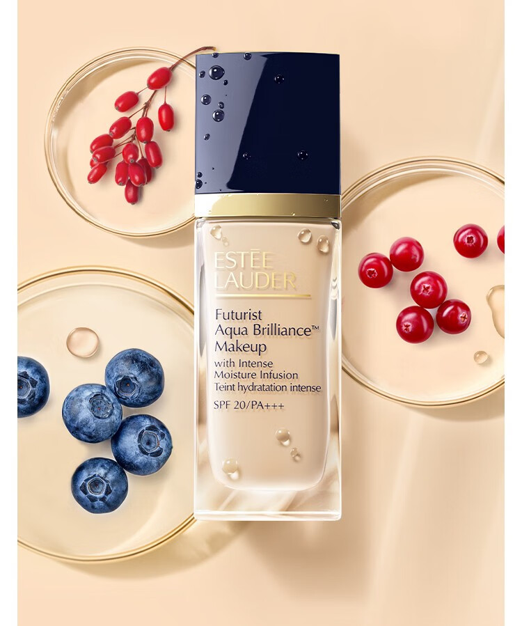 雅诗兰黛（Estee Lauder）雅诗兰黛沁水养肤粉底液 奶油肌礼物送女友 61 惠选套装