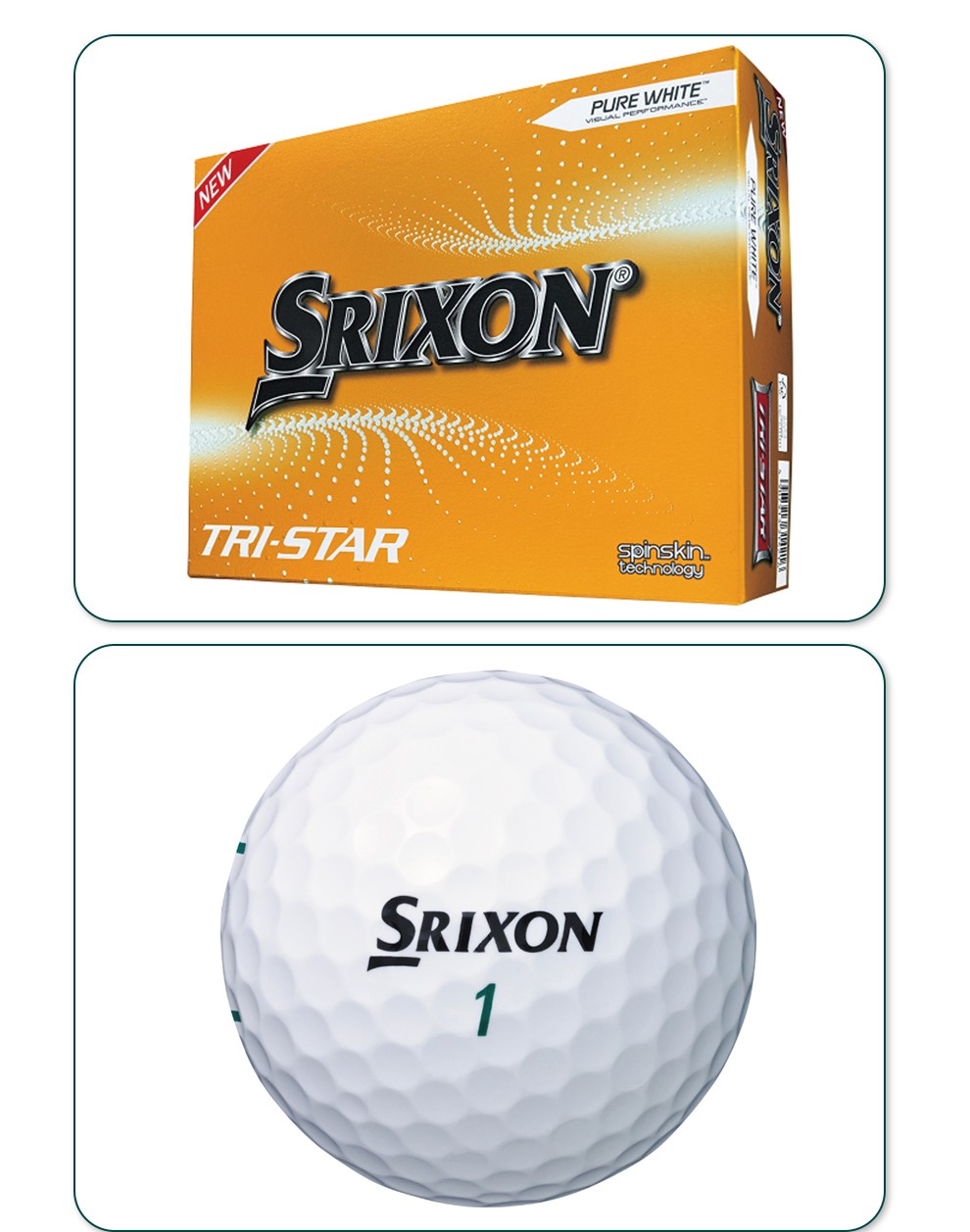 SRIXON史力胜高尔夫球三层球golf远距离球高水准球TRI STAR系列3层球TRI STAR 4【图片价格品牌报价】-京东