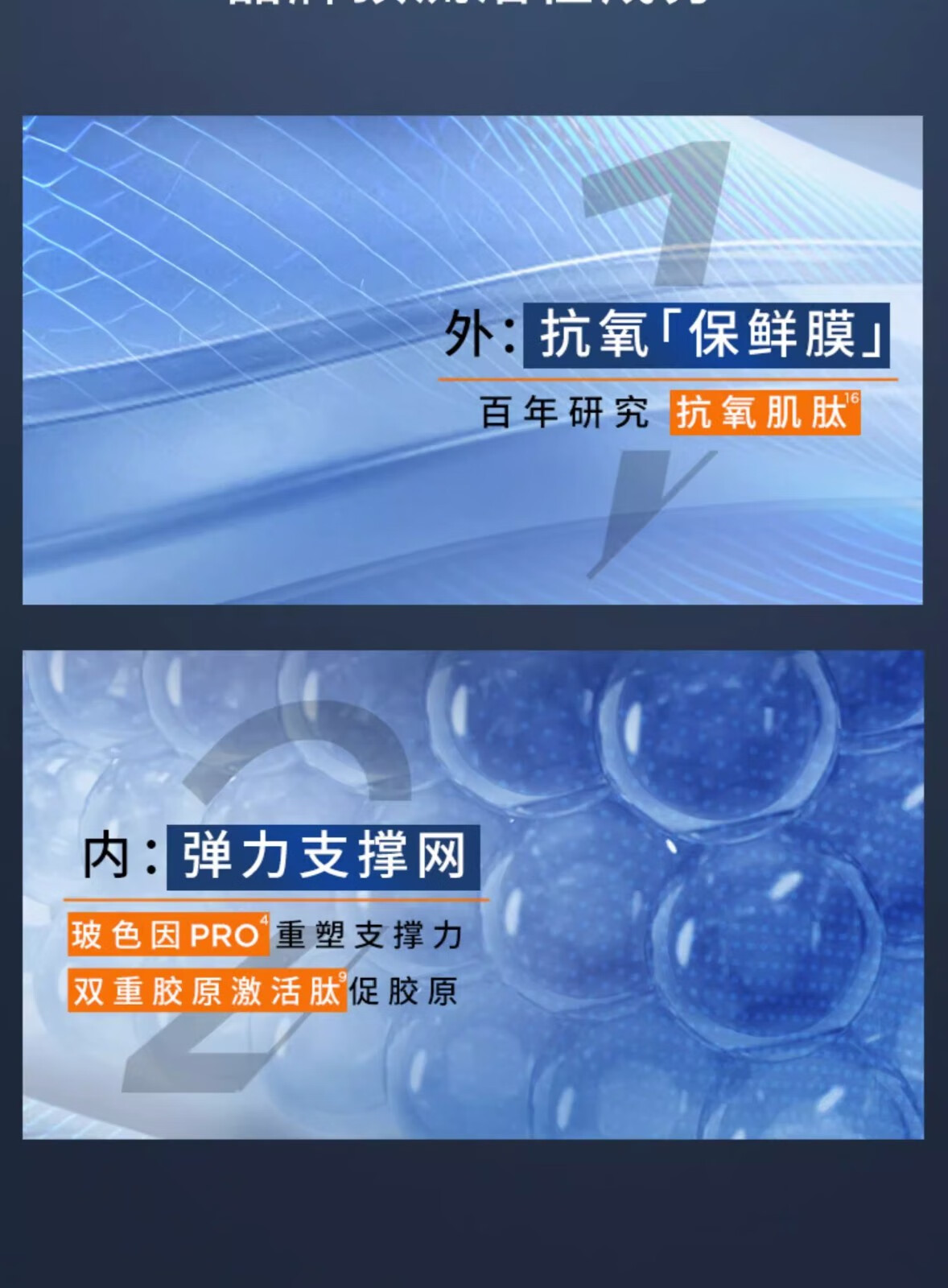 欧莱雅男士套装面霜精华眼霜护肤品抗皱青春肌源紧致亮肤控油保湿 紧致精华乳15ml*4