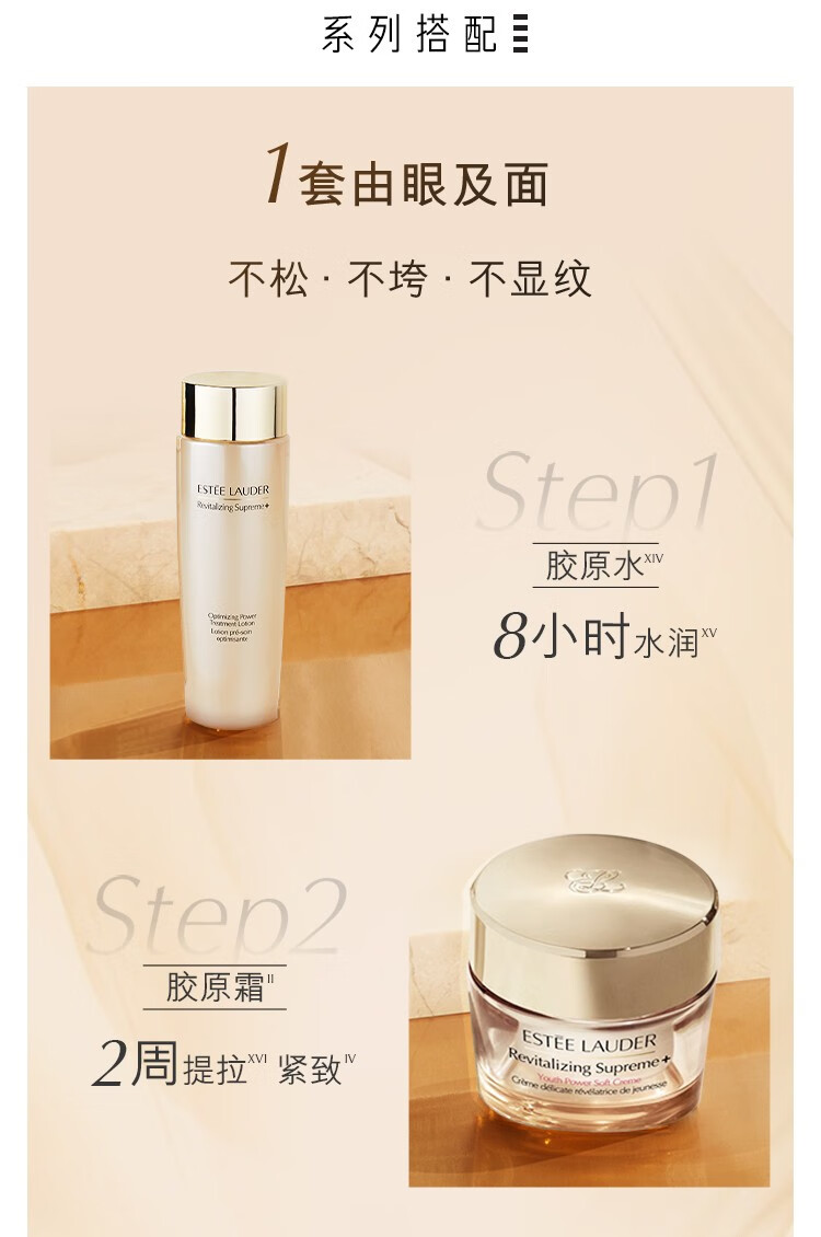 雅诗兰黛（Estee Lauder）【王鹤棣挚选】 智妍紧塑精华乳霜 强韧肌肤紧致提拉 护肤品面霜 买75ml享135ml