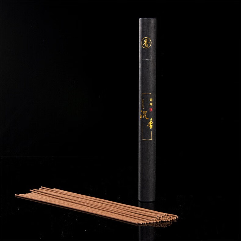 帝达芙美妆工具沉香崖柏老山檀香香恋盒装艾草线香20g线香约40支美妆 香遇七彩盒装【7支】+底座