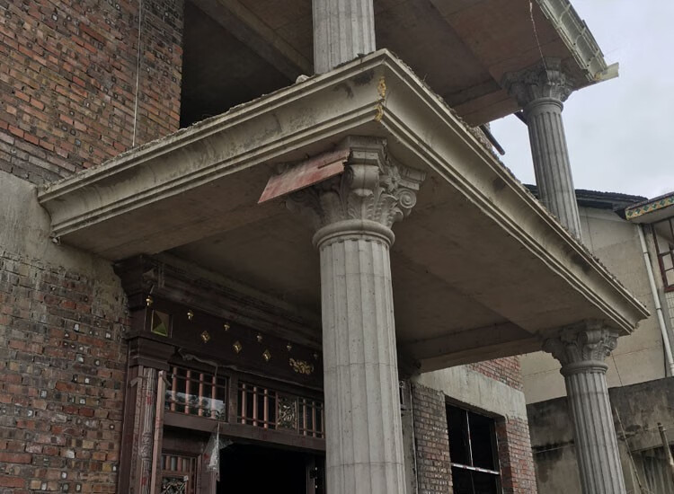 欧式罗马柱模具建筑用罗马柱线条别墅台屋檐房檐檐线虎爪款屋檐线条