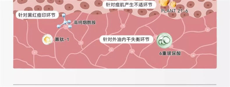 哈恩男士寡肽水乳爽肤水乳液套装补水保湿油性痘肌肤专用哈嗯 男士寡肽爽肤水+寡肽乳液