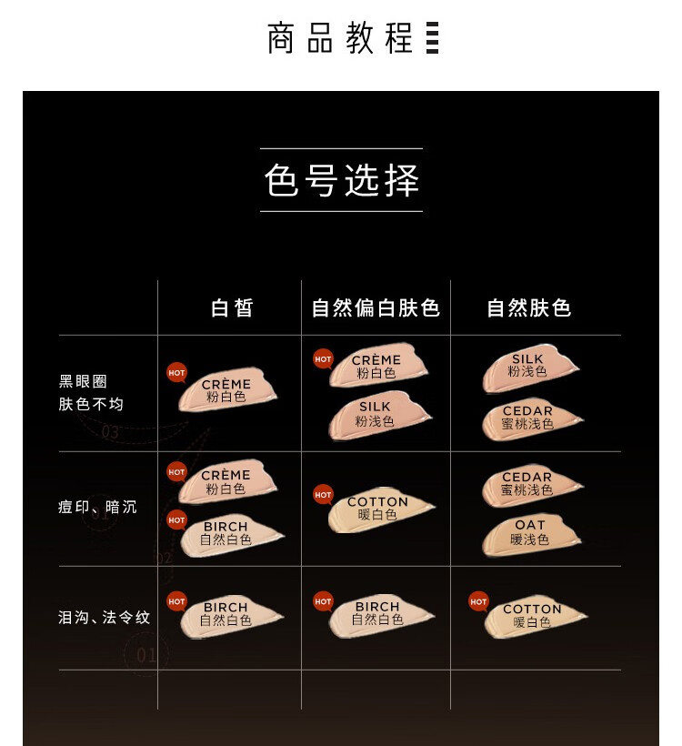 Hourglass 遮瑕柔焦饰颜遮瑕液 持妆遮瑕膏遮盖斑点法令纹泪沟 送女友礼物 自然白色，6ml