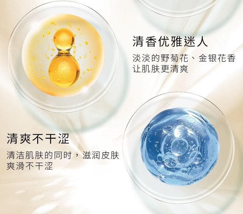 精心净痘洁面啫喱 温和控油清洁油痘青春痘 通用洁肤洗面奶 汉草精华洗发露400g