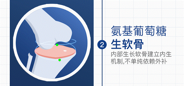严济堂 氨糖软骨素钙片 850mg*60片*3瓶 图7