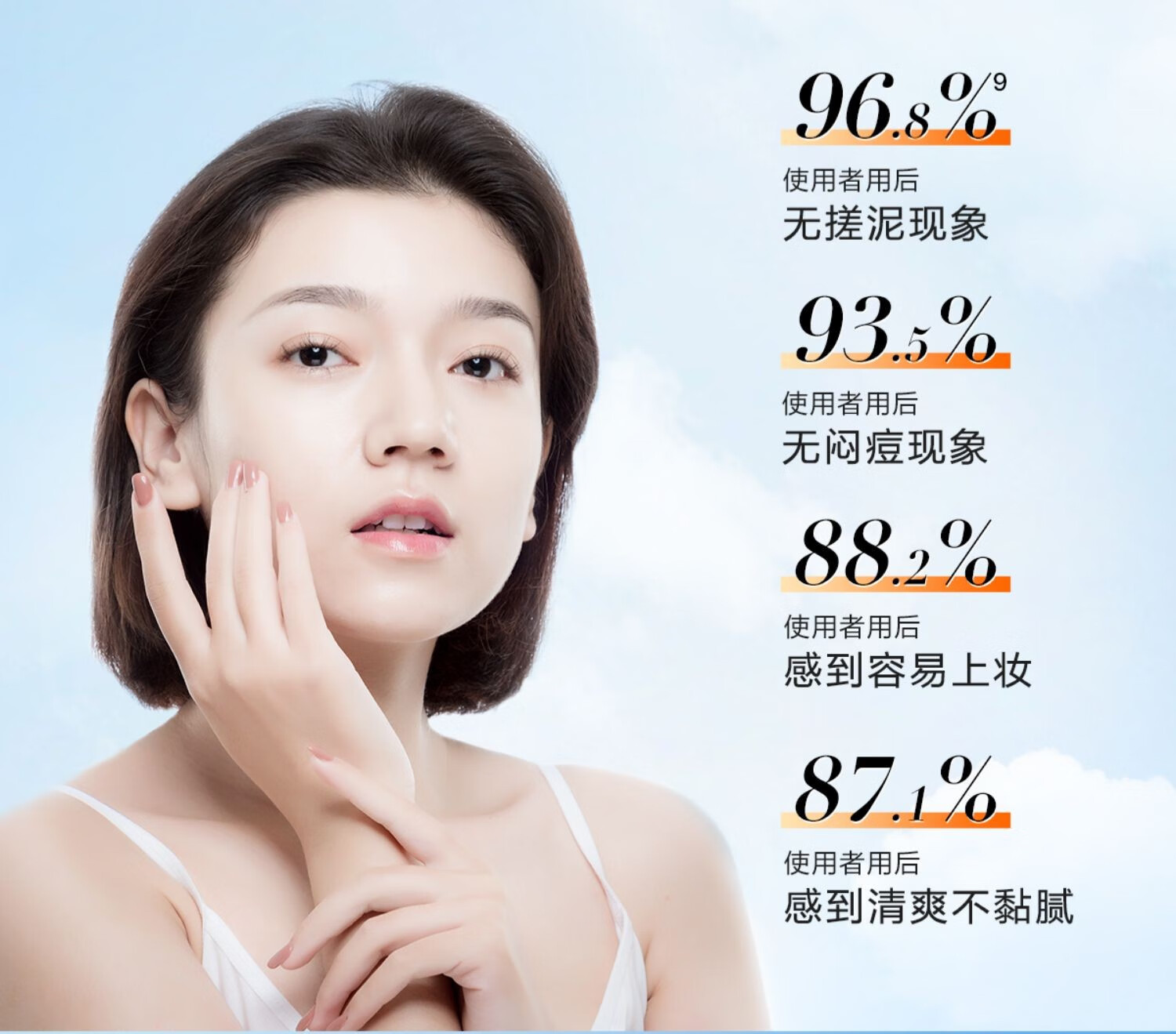 高姿高姿精华防晒霜美白喷雾隔离男女学生军训防晒轻薄不油腻防晒乳 美白防晒喷雾120ml*1