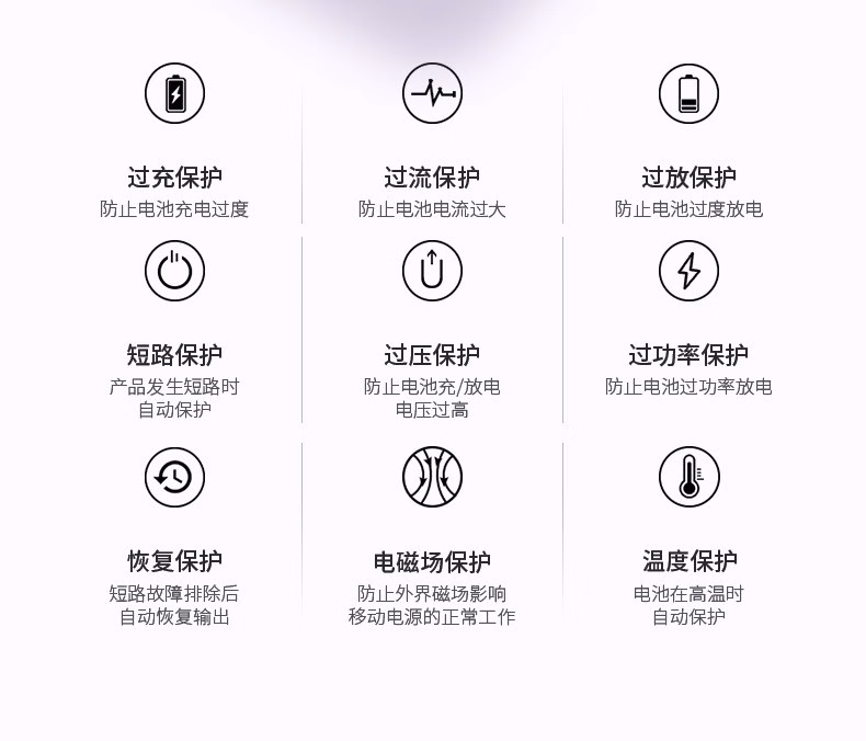 灰妮子迷你充电宝20000毫安移动电源 美妆工具
