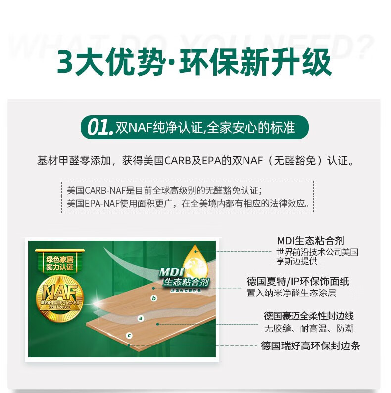 好莱客 净醛原态板全屋家具定做  卧室衣柜推拉门衣帽间客厅多功能房定制 预付订金