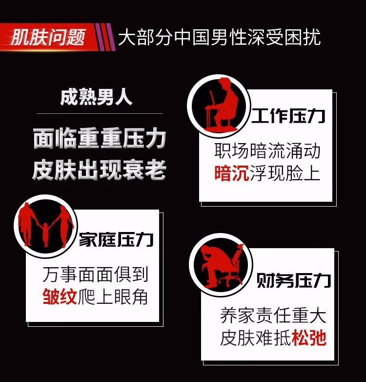欧莱雅男士护肤品套装锐能抗皱紧致面霜提亮肤色滋润保湿补水淡化细纹 【淡化皱纹】紧致元气露110ml