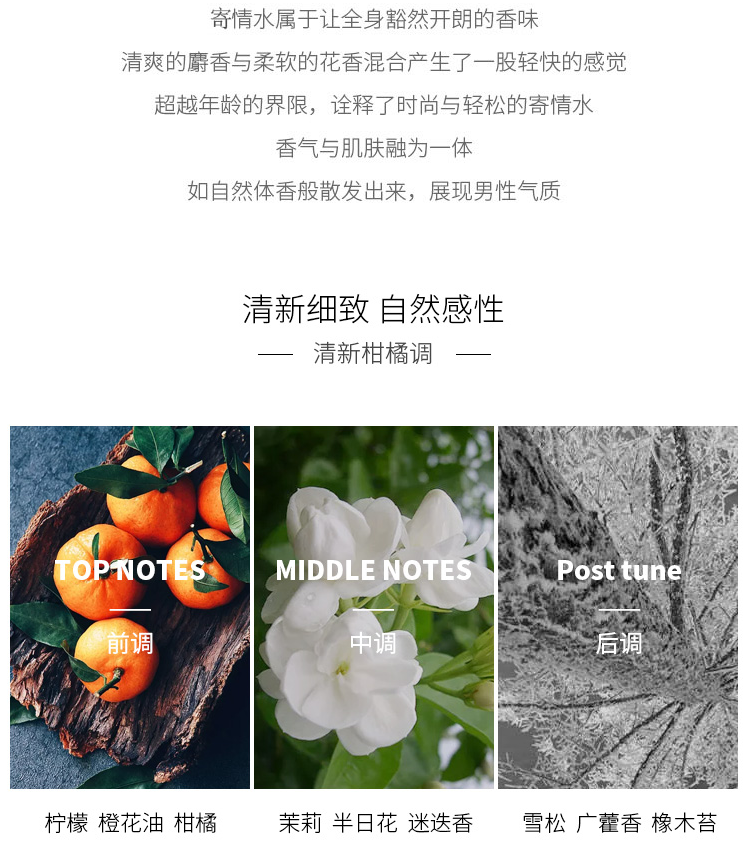 4711阿 马 妮 寄情水GIO 淡香水持久 节日礼物 小众香 黑色密码印记女香EDP 50ml