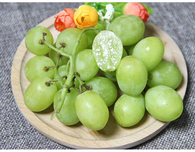 秘鲁青提青葡萄当季新鲜水果时令葡萄水果脆甜甜地球2斤精选装