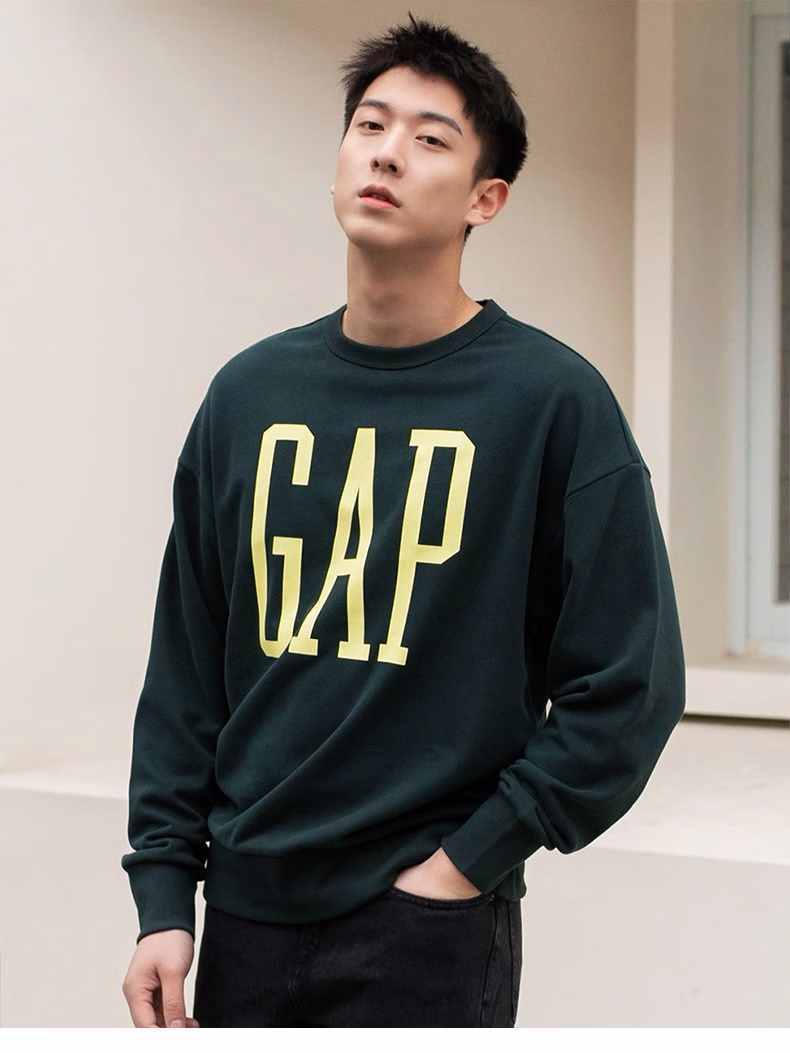 Gap 盖璞 男女同款法式圈织软卫衣 877466 89元包邮 值值值-买手聚集的地方