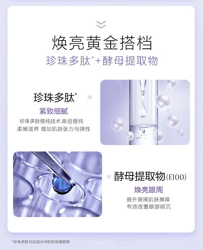 欧诗漫（OSM）紫眼小马达按摩眼霜 提拉紧致平滑细纹改善暗沉保湿护理眼部男女 御纹睛采按摩眼霜（20ml+20ml）