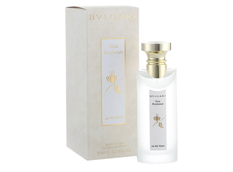 宝格丽（BVLGARI）白茶铭珍男士女士中性古龙水香水75mlEDC 白茶中性EDC香水礼盒  白茶香水EDC75ML
